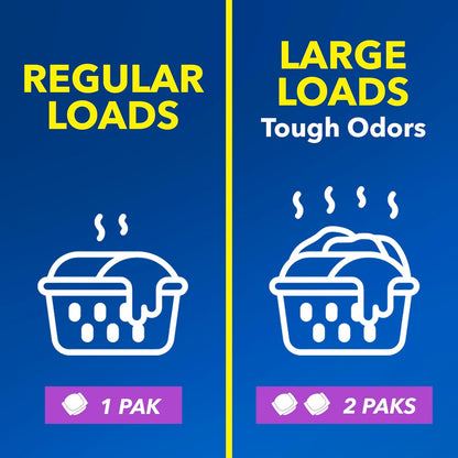 OxiClean Odor Blasters Power Paks – Mud and Grass Stain Remover for Camping and Hiking Gear, 24 Ct