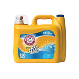 ARM & HAMMER Plus OxiClean Laundry Detergent – Sensitive Skin Stain Remover for Allergy-Prone Family Laundry, 122 Loads, Fresh Scent
