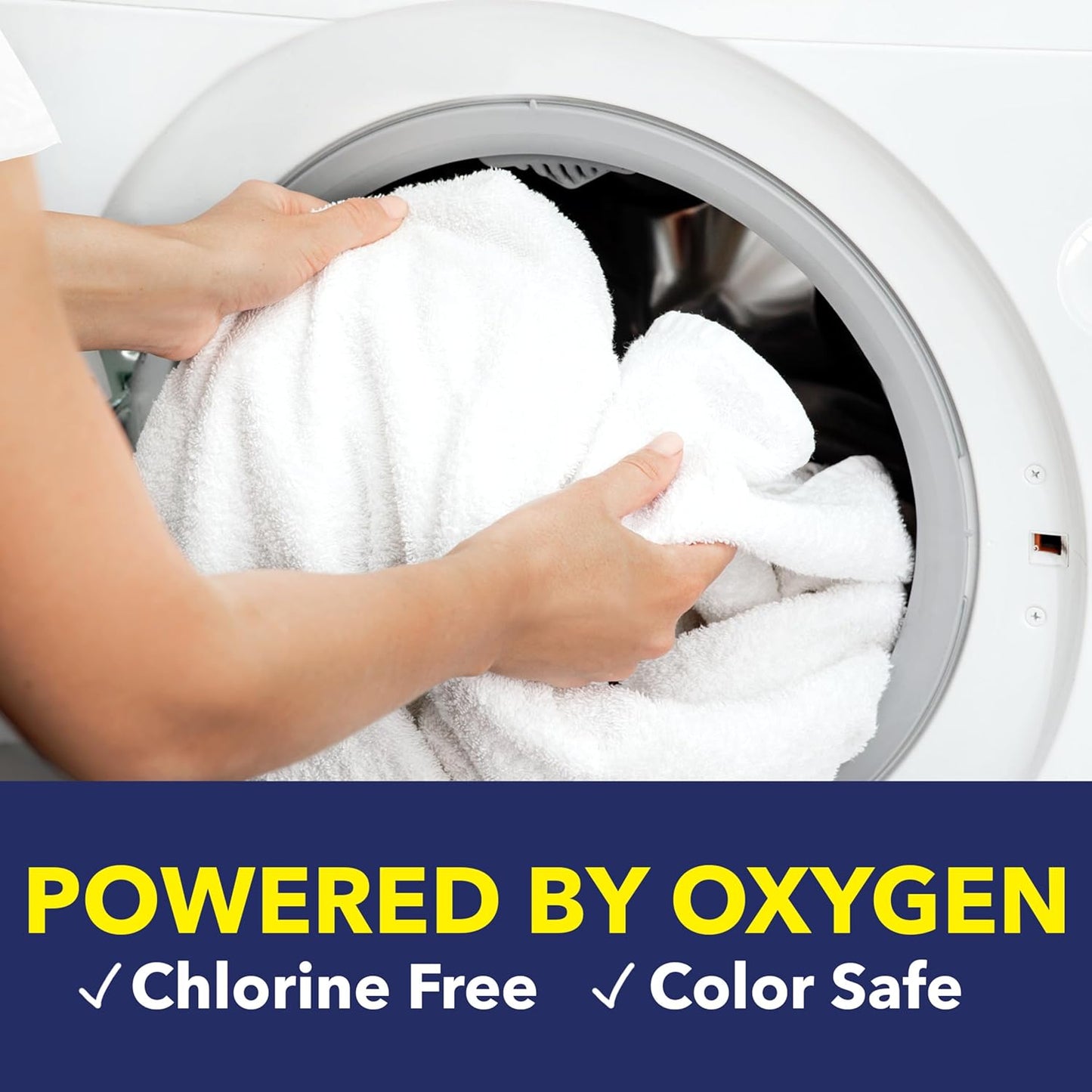 OxiClean White Revive Laundry Powder – Portable Whitening Booster for Apartment Laundry and Shared Laundry Rooms