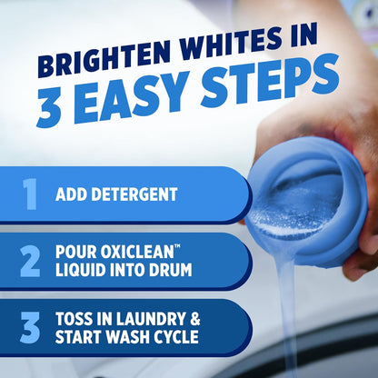 OxiClean White Revive Oxygen Bleach for Bedroom Linen Closet Care, Restores Yellowed Sheets and Towels