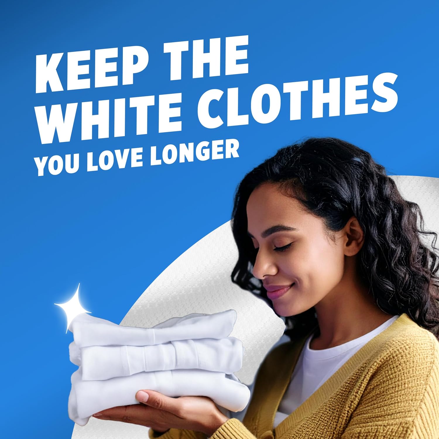 OxiClean White Revive Oxygen Bleach for Bedroom Linen Closet Care, Restores Yellowed Sheets and Towels