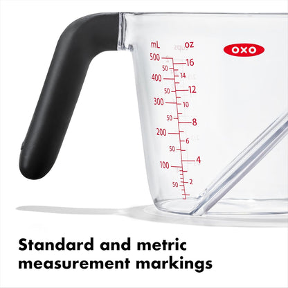 OXO Good Grips 2 Cup Angled Measuring Cup – BPA-Free, Food-Safe Materials for Worry-Free Cooking