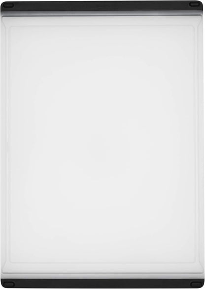 OXO Good Grips Cutting Board Set, Two Neutral-Toned Boards for a Streamlined Small Kitchen Setup