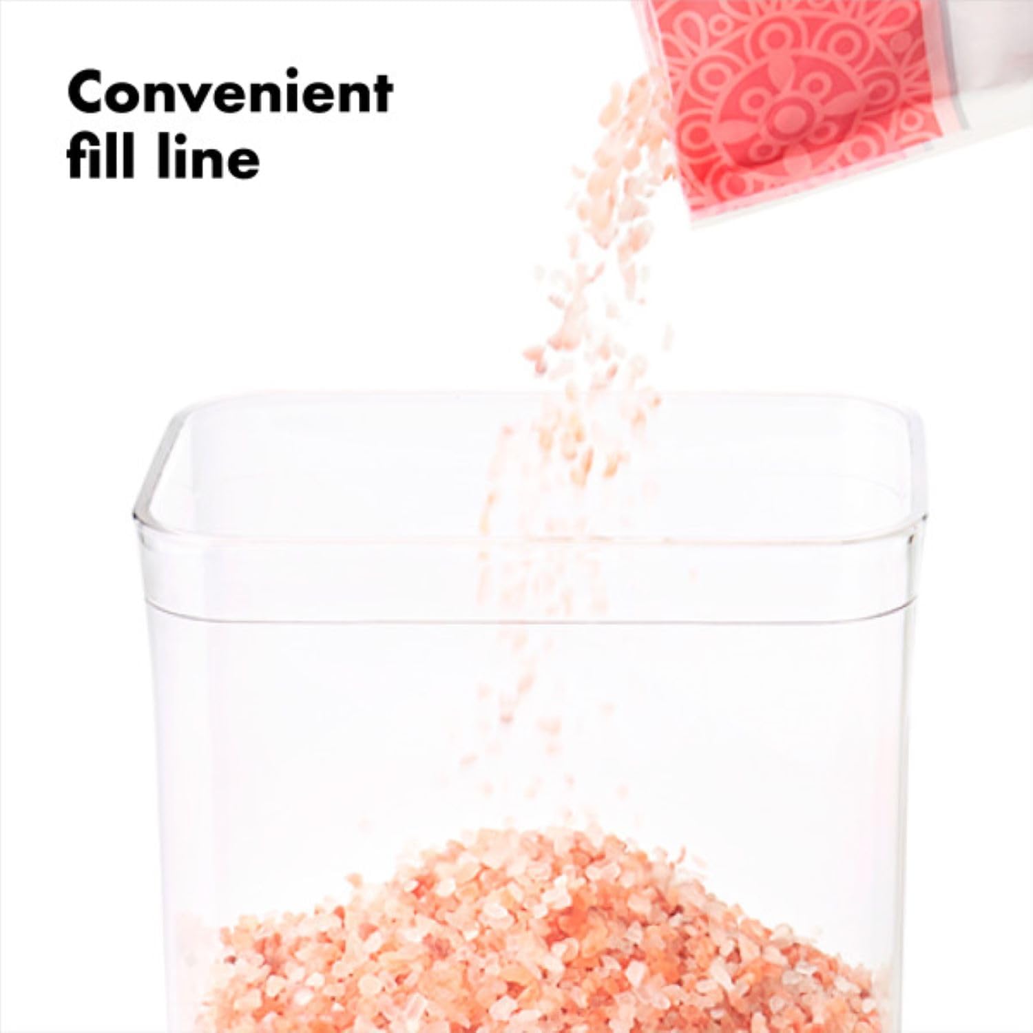 OXO Good Grips Pop Container 4.4 Qt – Push-Button Dry Goods Bin for Streamlined Cooking Workflow