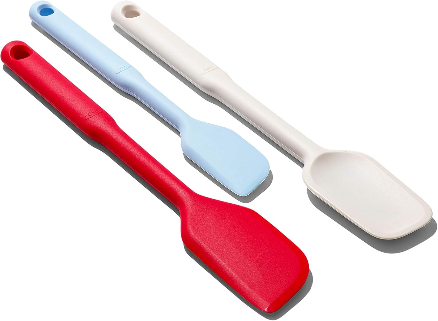 OXO Good Grips Silicone Spatula Trio – Work-Smart Kitchen Set for Faster Meal Prep and Baking Sessions