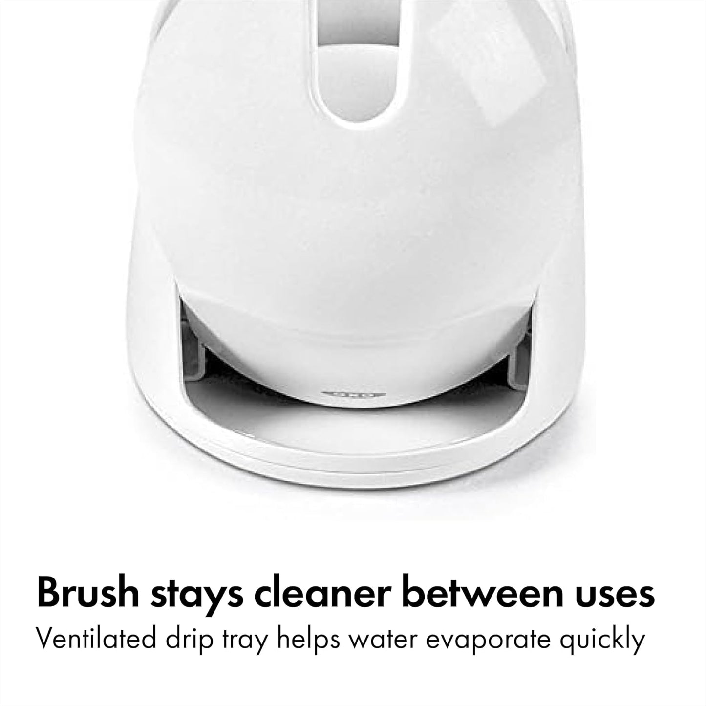 OXO Good Grips Toilet Brush with Auto-Close Door – Kid and Pet Friendly Bathroom Sanitation Tool