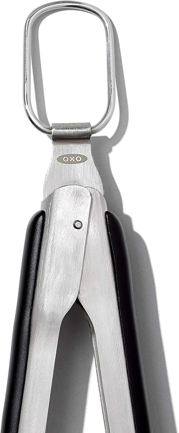 OXO Stainless Steel Grilling Set – Two Essential Tools in One Set for Faster Backyard Meal Prep