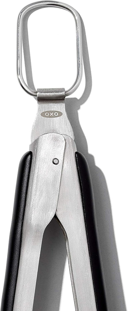 OXO Stainless Steel Grilling Set – Two Essential Tools in One Set for Faster Backyard Meal Prep