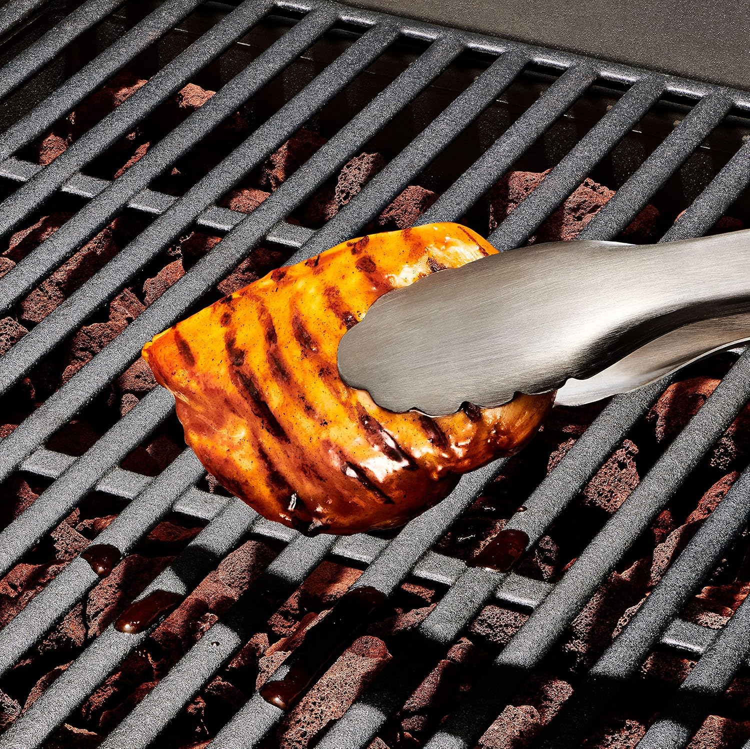 OXO Stainless Steel Grilling Set – Two Essential Tools in One Set for Faster Backyard Meal Prep