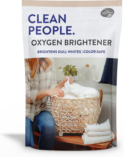 oxygen-based brightening formula that is chlorine-free