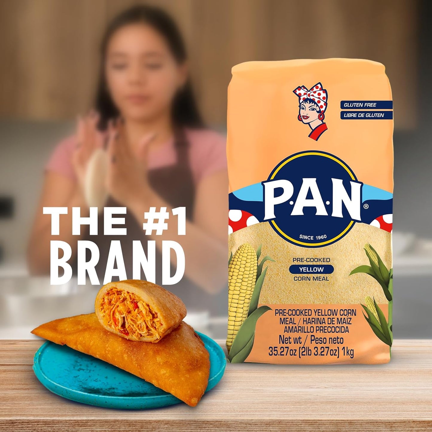 P.A.N. Yellow Corn Meal – Single-Bag Pantry Staple for Uncluttered Gluten-Free Kitchens