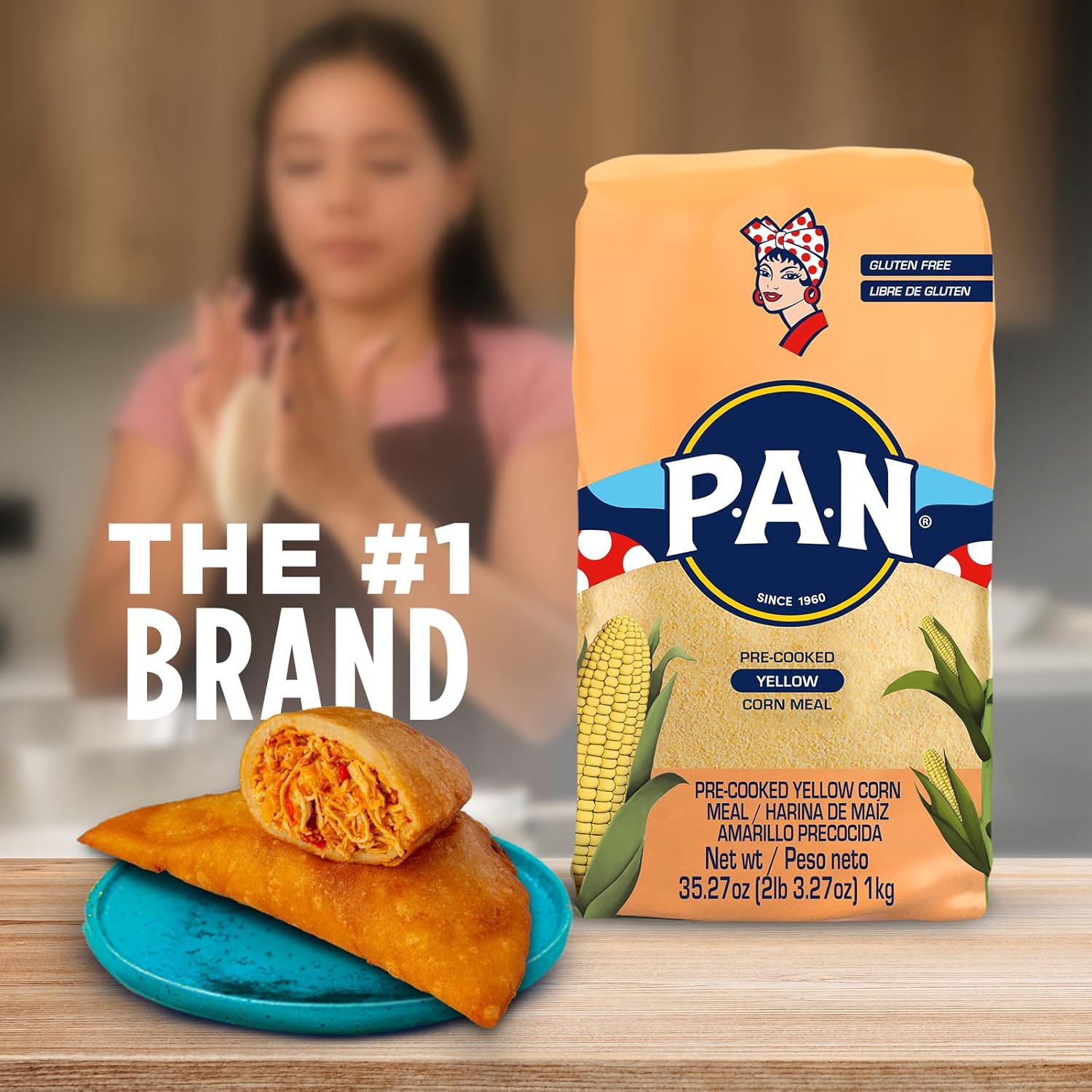 P.A.N. Yellow Corn Meal – Single-Bag Pantry Staple for Uncluttered Gluten-Free Kitchens