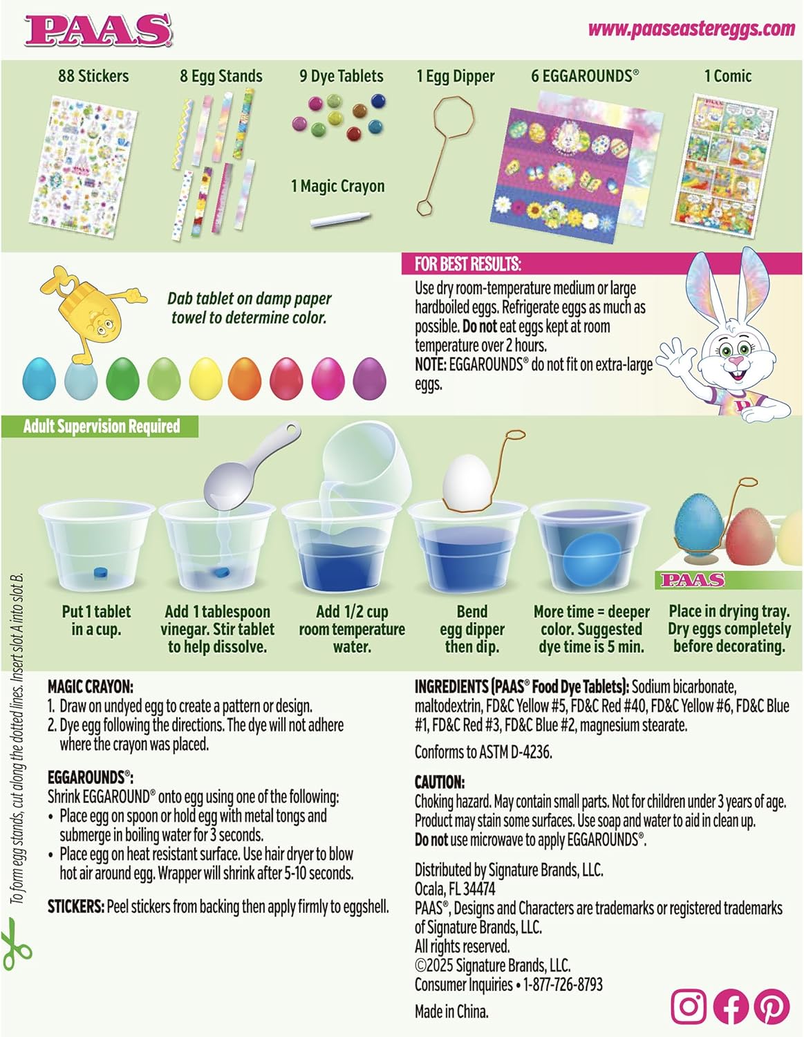 paas magic crayon for drawing personalized designs on eggs