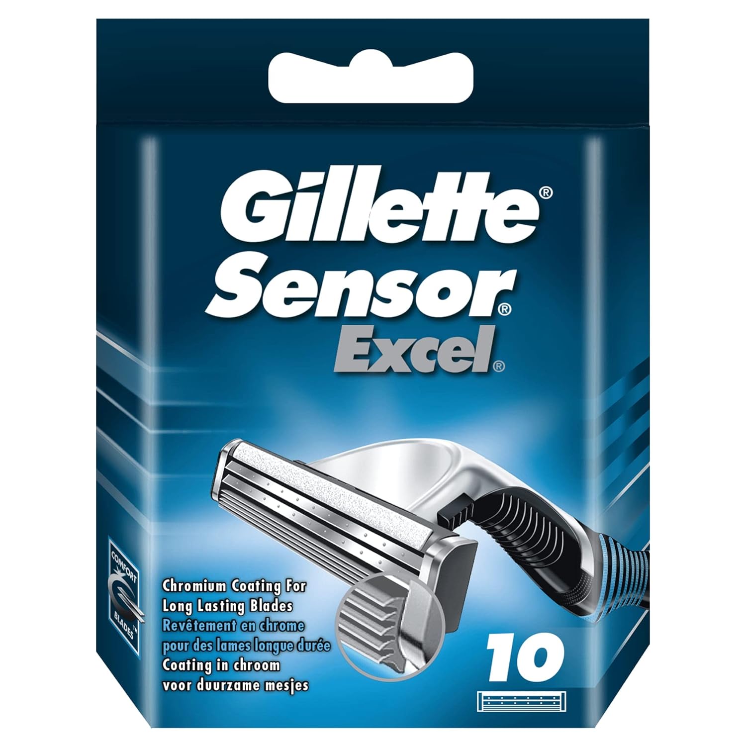 pack of 10 replacement razor blades