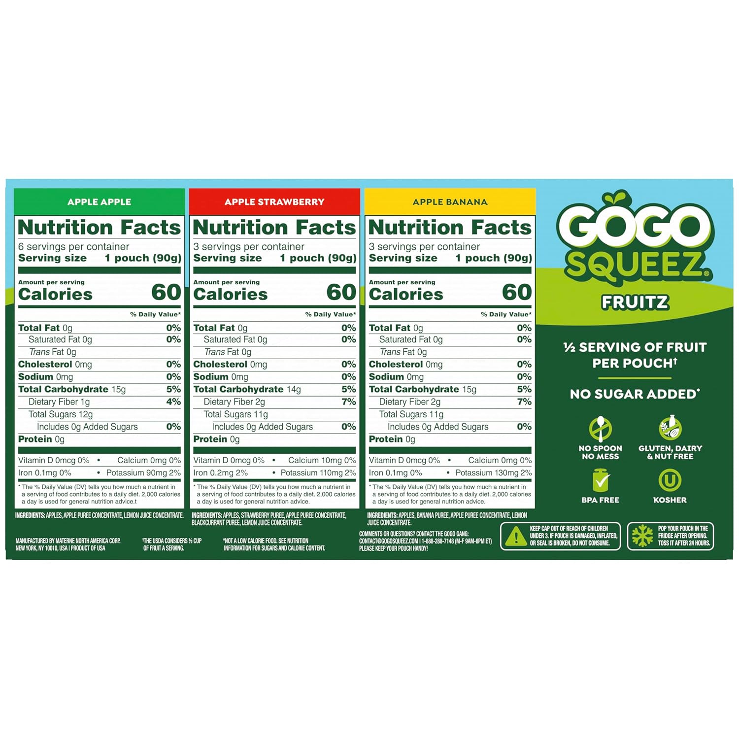 pack of 12 pouches for stocking the pantry or weekly lunch prep
