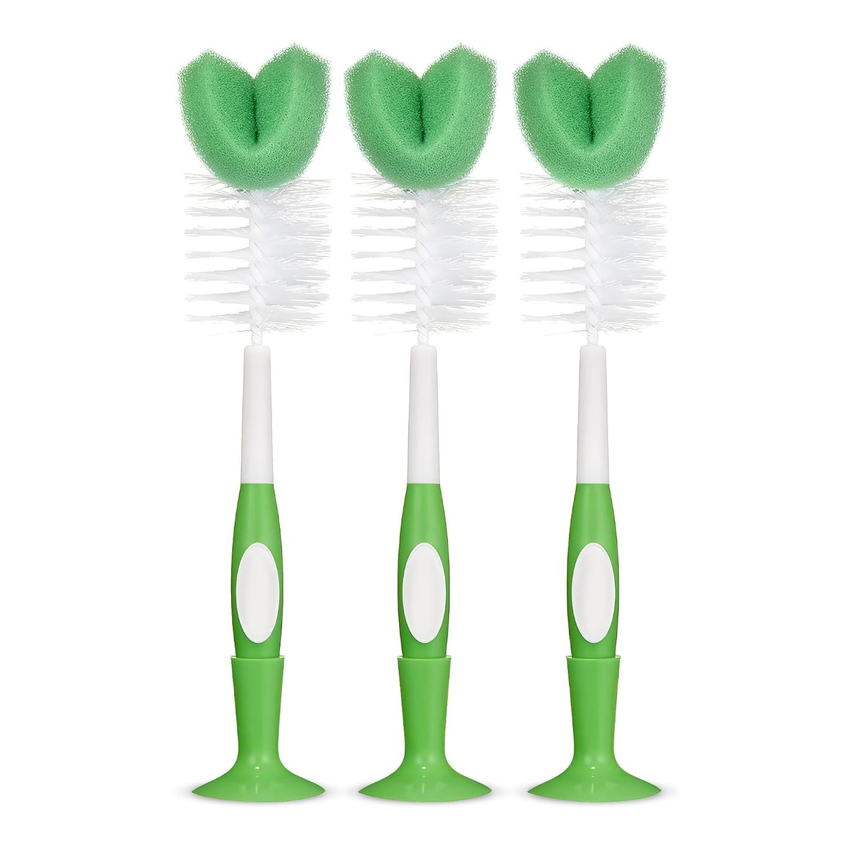 pack of 3 identical bottle brushes