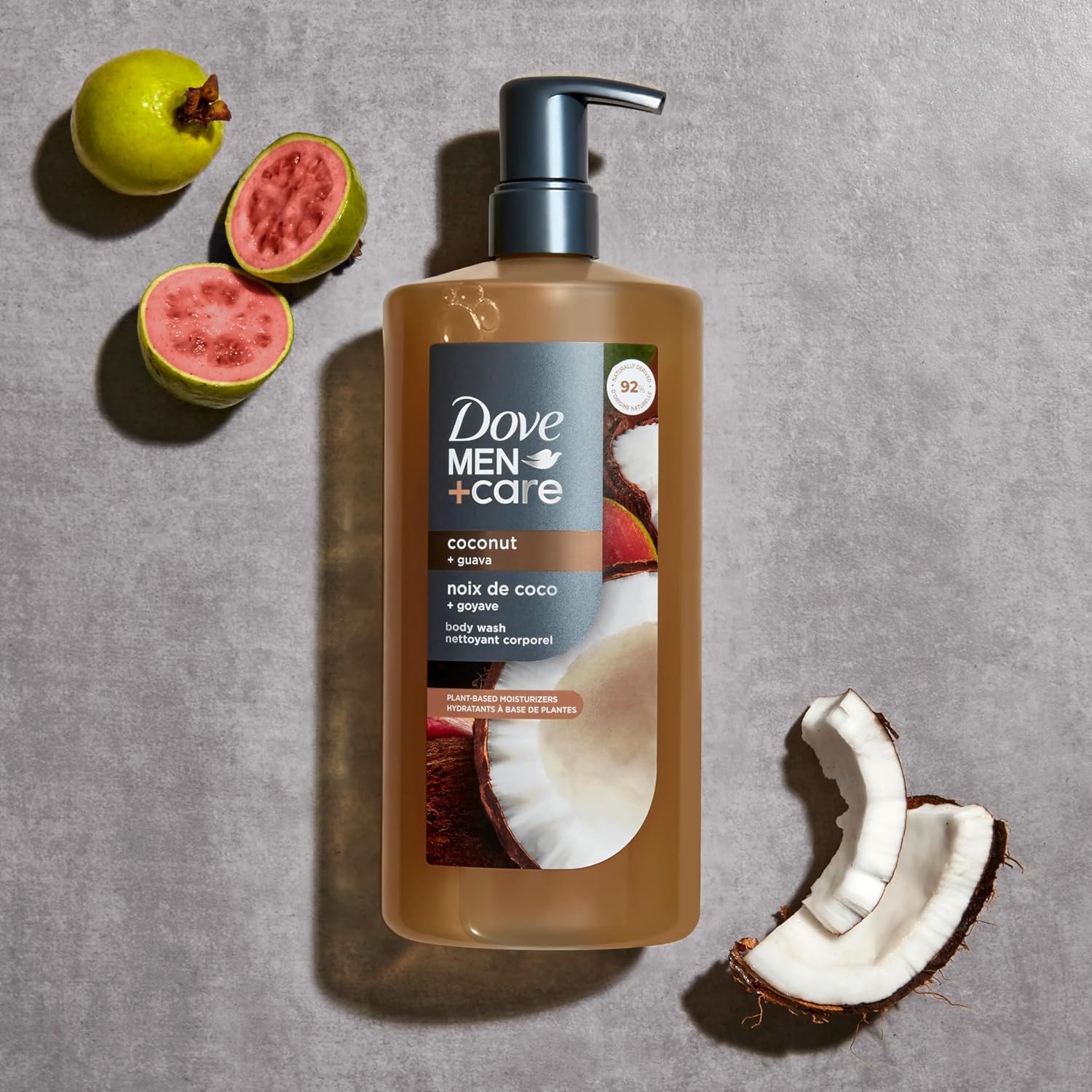 packaged in 100% recycled plastic bottle, peta-approved cruelty-free