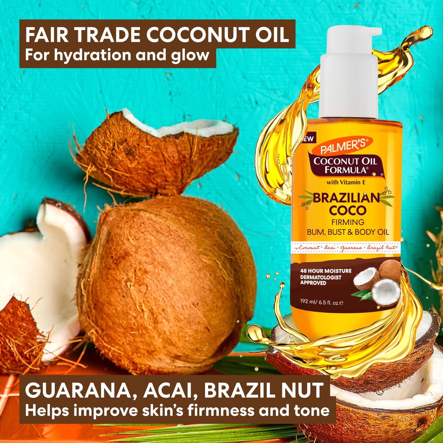Palmer's Coco Cream and Firming Oil – Paraben and Phthalate-Free Skin Care for Pregnancy-Safe Self-Care