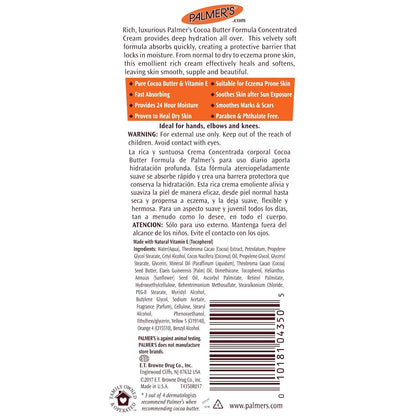 Palmer's Cocoa Butter Daily Therapy Cream – Travel-Sized Multi-Use Moisturizer for Carry-On Luggage and Gym Bags