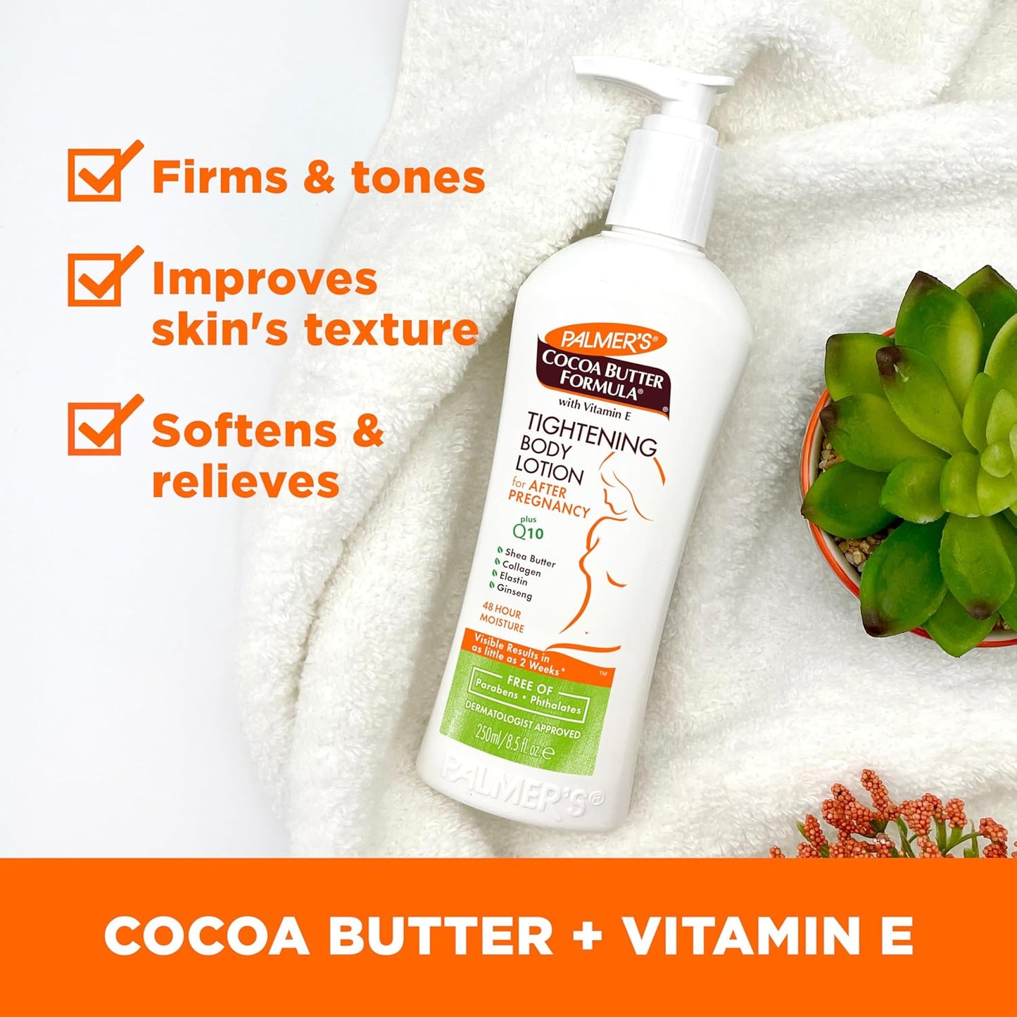 Palmer's Cocoa Butter Formula Postpartum Recovery Gift Set – Thoughtful Baby Shower Present for New Moms with Stretch Mark Cream and Nursing Butter