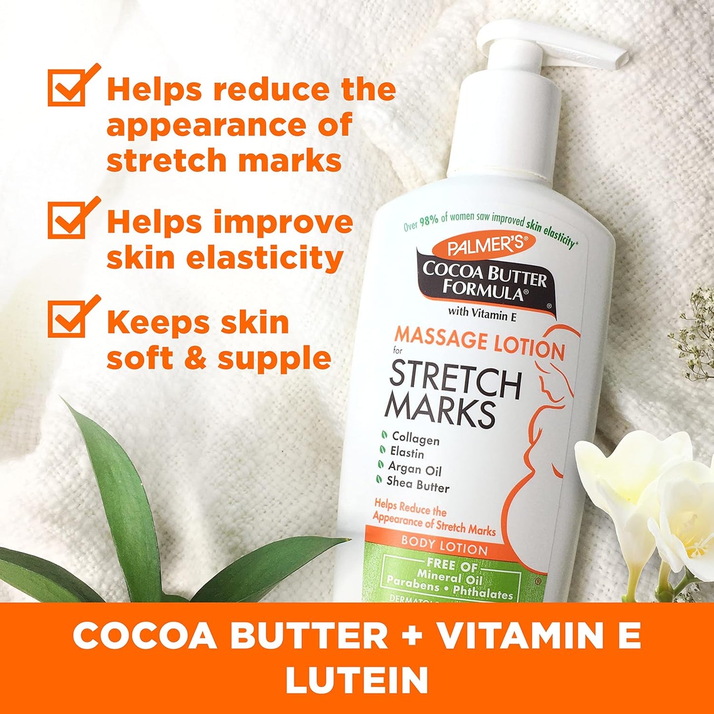 Palmer's Cocoa Butter Formula Pregnancy Kit – Safe Stretch Mark Care for Moms, Gentle Formula for Family Friendly Routine