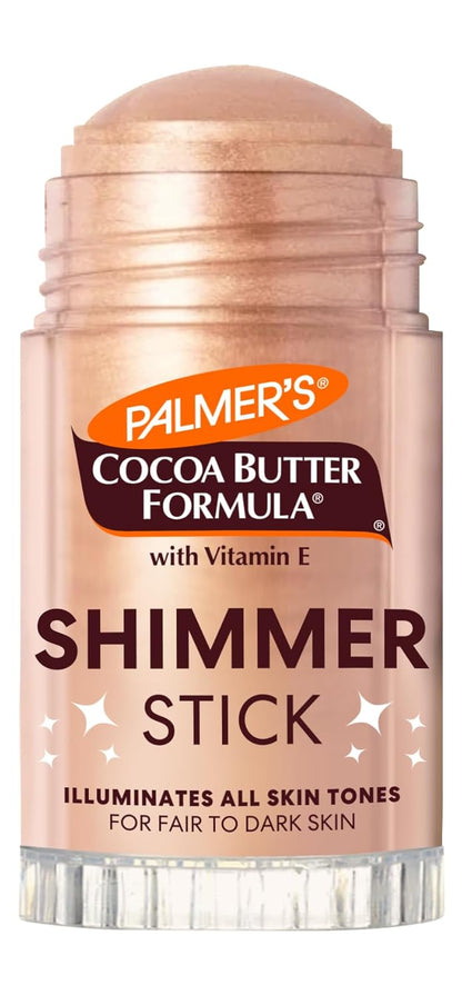 Palmer's Cocoa Butter Formula Shimmer Stick – Clutter-Free Vanity Essential, One-Step Body Luminizer