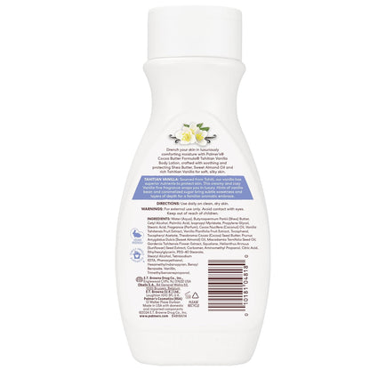 Palmer's Cocoa Butter Formula Tahitian Vanilla Body Lotion 8.5 oz – Premium Vegan Skincare with 180-Year Heritage and Elegant Vanilla Scent