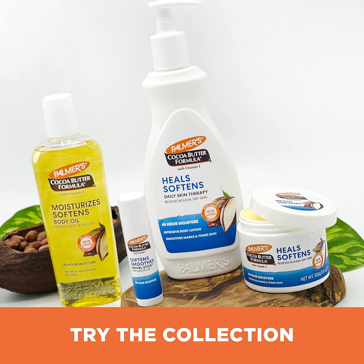 Palmer's Cocoa Butter Swivel Stick – Affordable Valentine's Day Gift for Her, Pack of 3 Hydrating Lip & Skin Balm