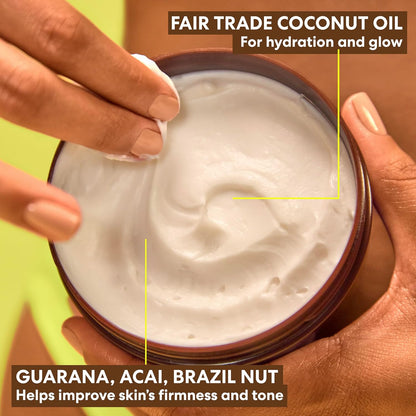 Palmer's Coconut Oil Formula Whipped Body Cream for Nightly Self-Care Ritual and Post-Shower Mindful Hydration