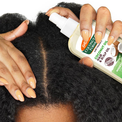 Palmer's Coconut Oil Moisture Boost Hair Oil Spray – Self-Care Scalp and Strand Ritual for Nightly Hydration