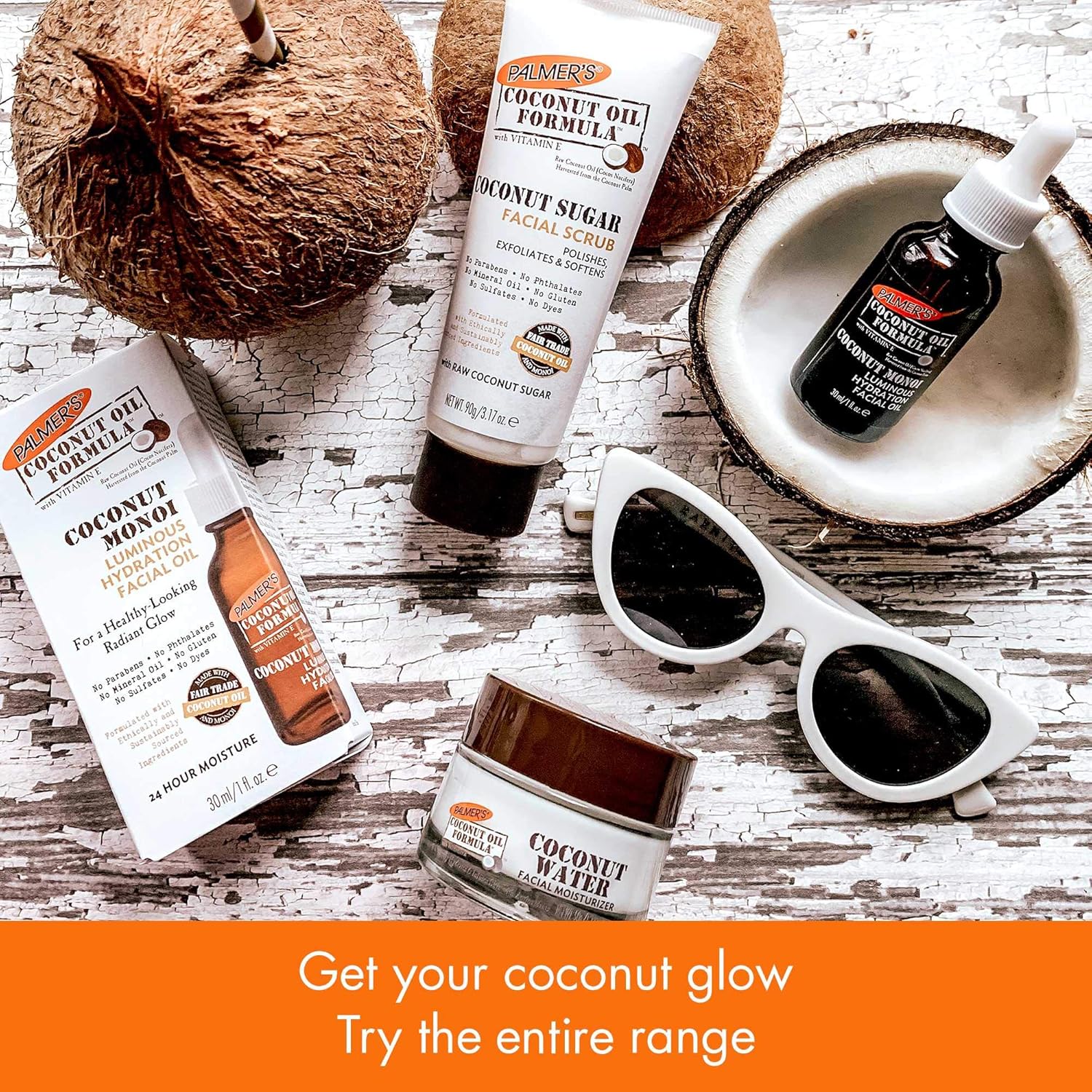 Palmer's Coconut Water Face Moisturizer – Clean Vanity Staple for an Uncluttered Minimalist Skincare Shelf