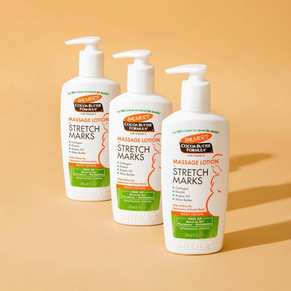 Palmer's Pregnancy Lotion – Hypoallergenic, Dermatologist-Tested Stretch Mark Care for Sensitive Skin