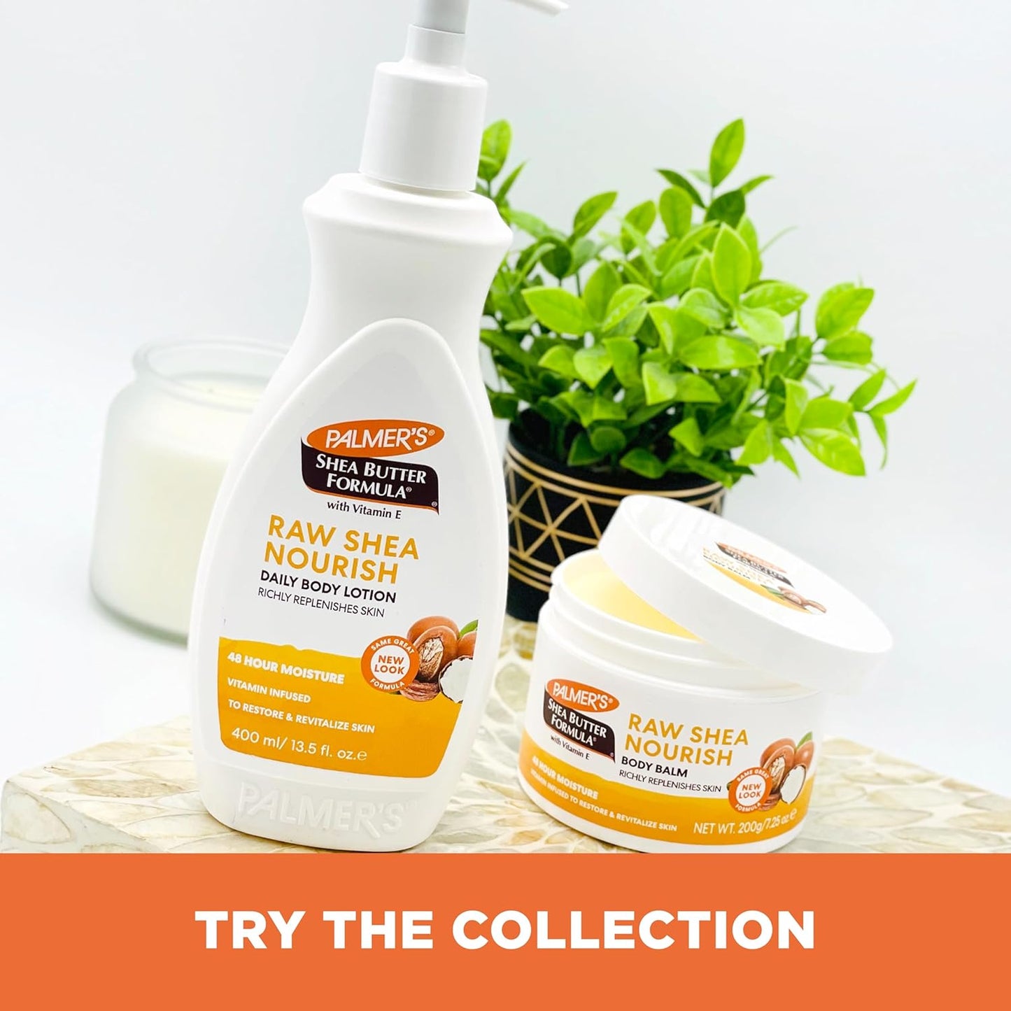 Palmer's Raw African Shea Butter Balm – Nightly Self-Care Ritual for Deep Body Moisturization