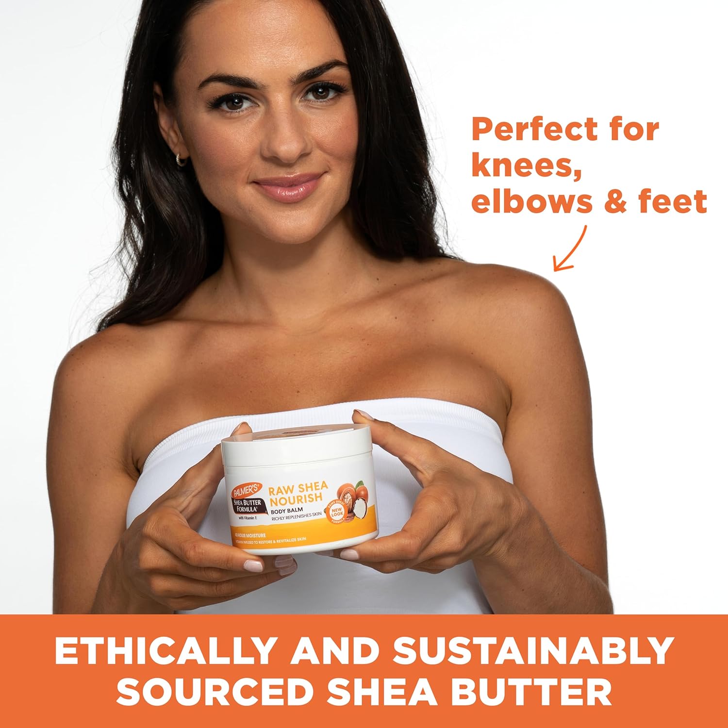 Palmer's Raw African Shea Butter Balm – Nightly Self-Care Ritual for Deep Body Moisturization