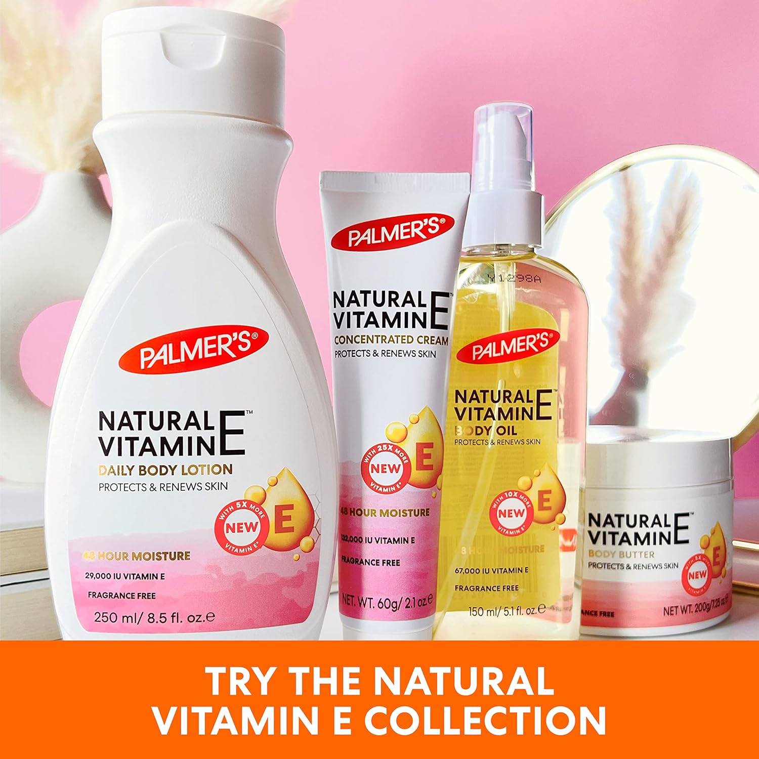 Palmer's Vitamin E Multi-Purpose Body Oil – Evening Self-Care Ritual for Women, 24-Hour Hydration