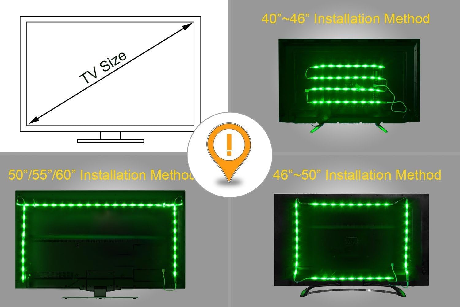 PANGTON VILLA LED TV Backlight Kit – Thoughtful Housewarming Gift for Movie and Gaming Fans