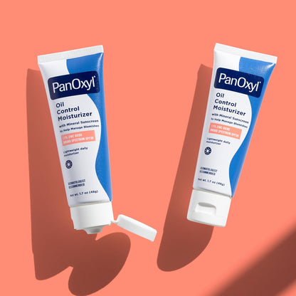 PanOxyl AM Oil Control Moisturizer – One-Step SPF 30 and Mattifier for an Uncluttered Vanity, Oily Skin