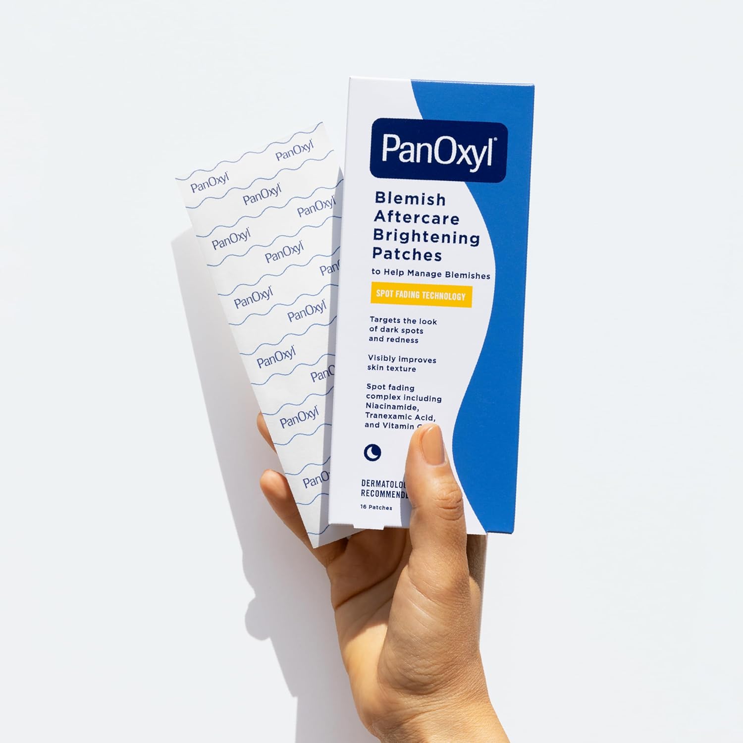 PanOxyl Blemish Brightening Patches – Nightly Skincare Ritual for Clearer Skin, Overnight Dark Spot Treatment