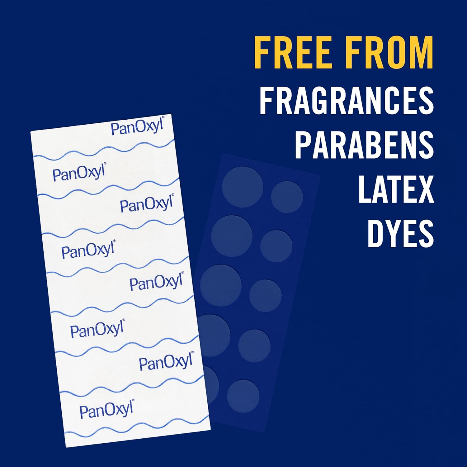 PanOxyl PM Spot Patches – Low-Profile Clear Dots for a Streamlined Nightstand