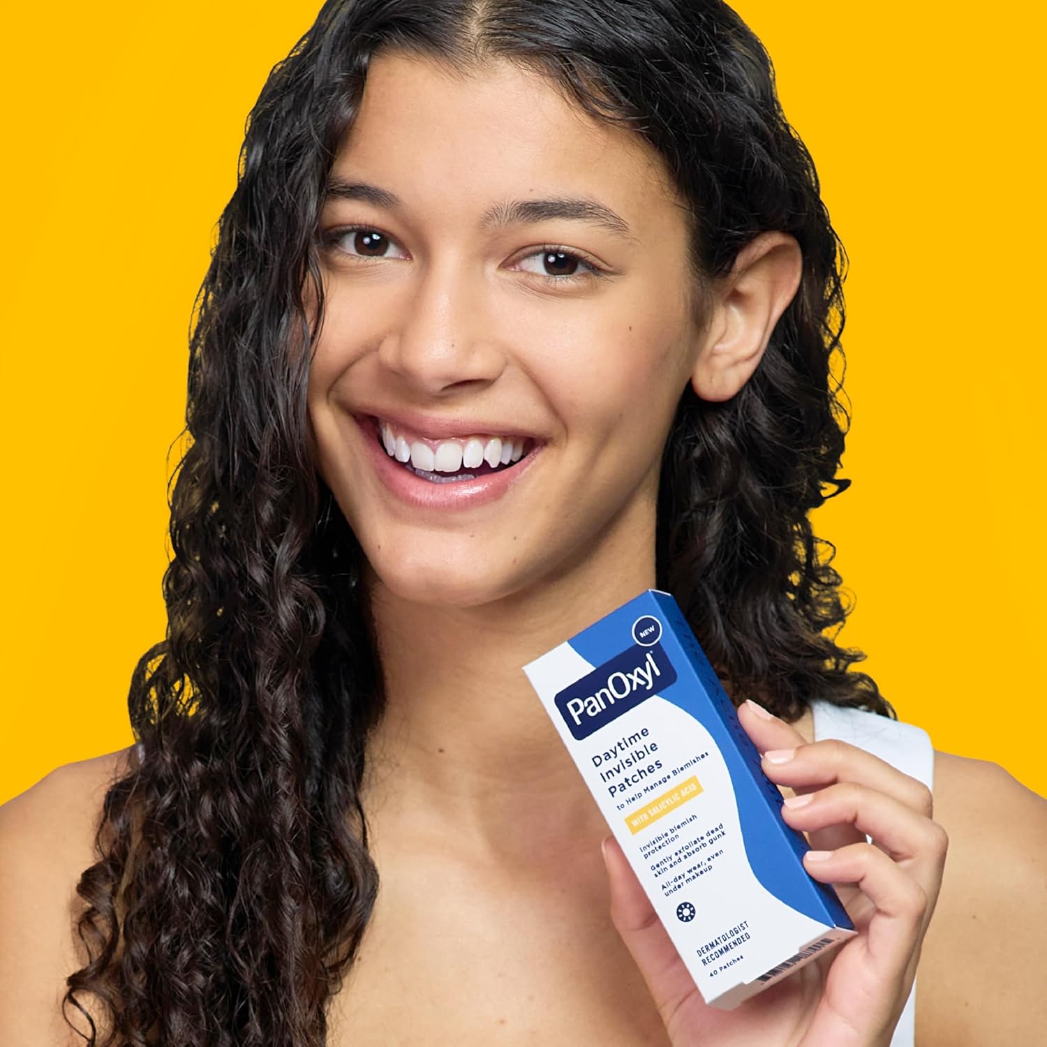 PanOxyl PMD Acne Patches for Self-Care Mindful Evenings, Gentle Blemish Care Powered by Salicylic Acid, 40ct