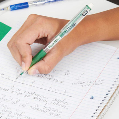 Paper Mate Clearpoint Mechanical Pencils 0.5mm Break Resistant HB #2 Lead Office Desk Essential for Note-Taking and Focus Sessions