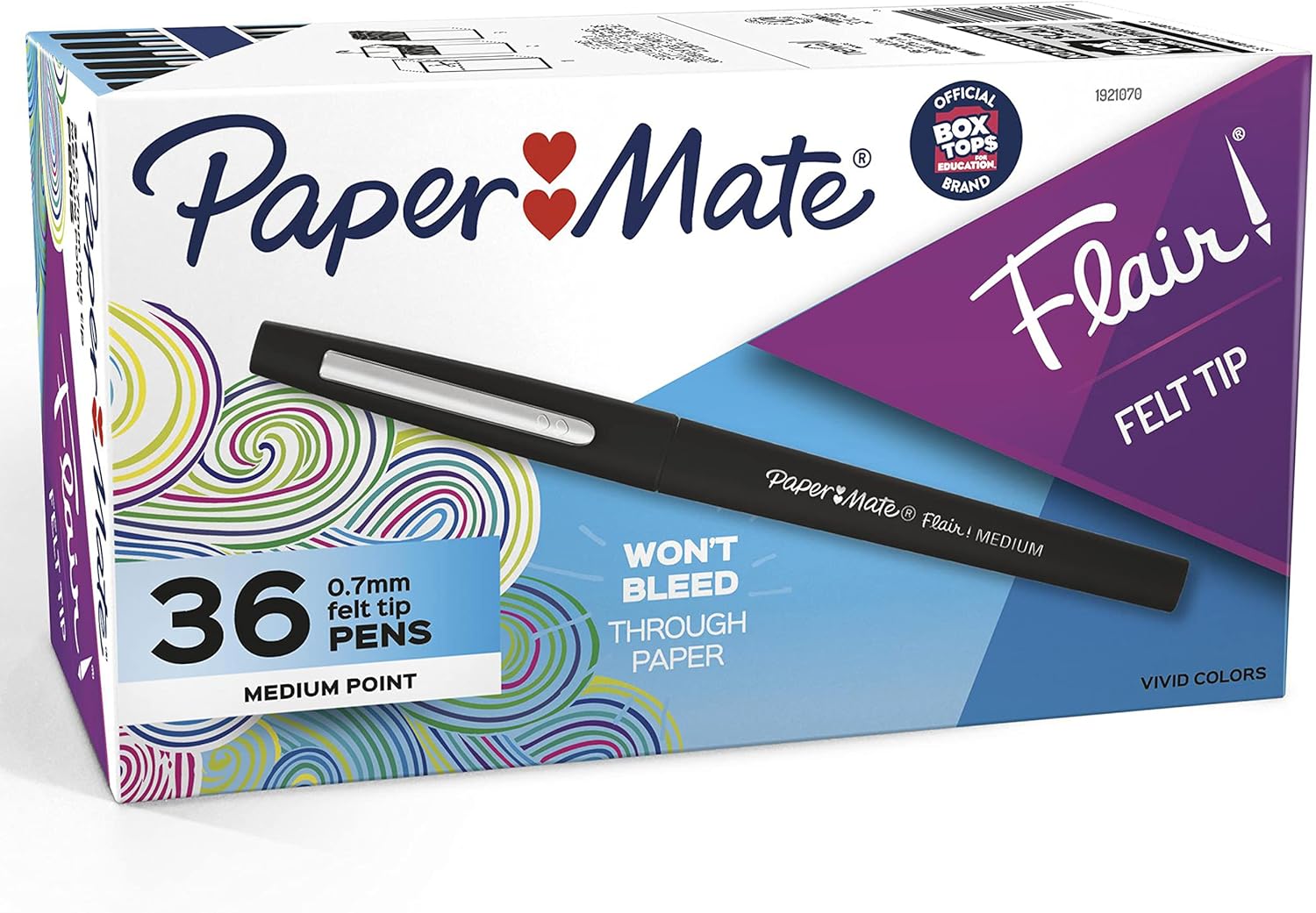 Paper Mate Flair Felt Tip Pens – Safe School Supply for Teenagers Tackling Homework and Class Notes