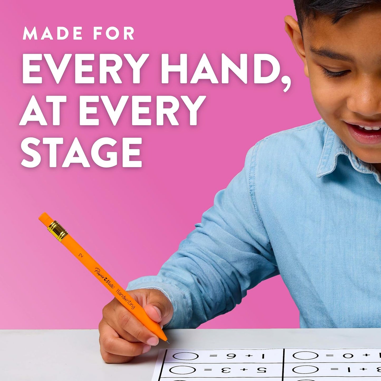 Paper Mate Handwriting Triangular Mechanical Pencil Set - Safe Kids Writing Tools for Nursery and Playroom Learning Corners