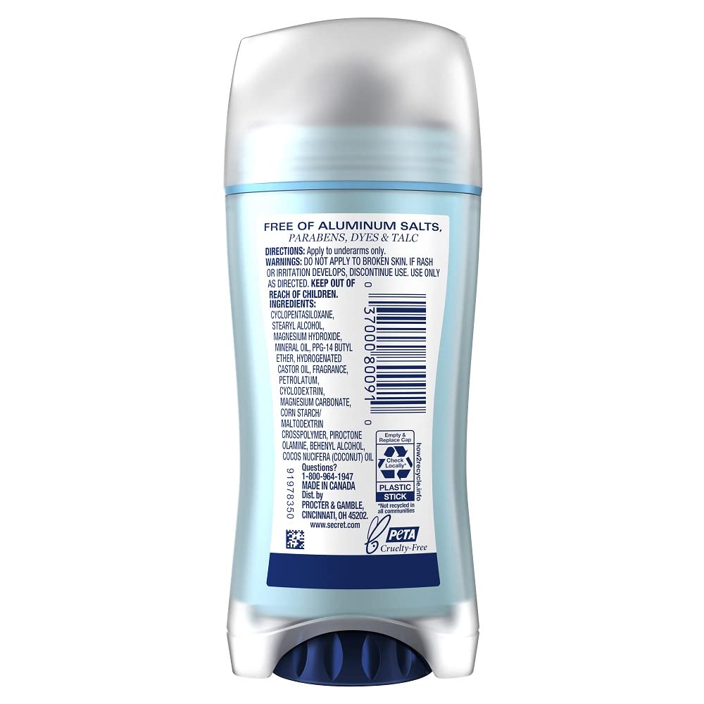 paraben-free and dye-free ingredient list