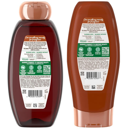 paraben-free, velvety liquid formula designed for frizzy hair