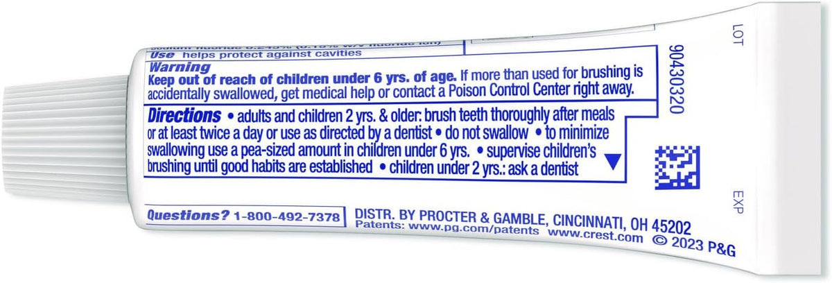 paste formula with smooth application for uniform coverage across teeth and gums