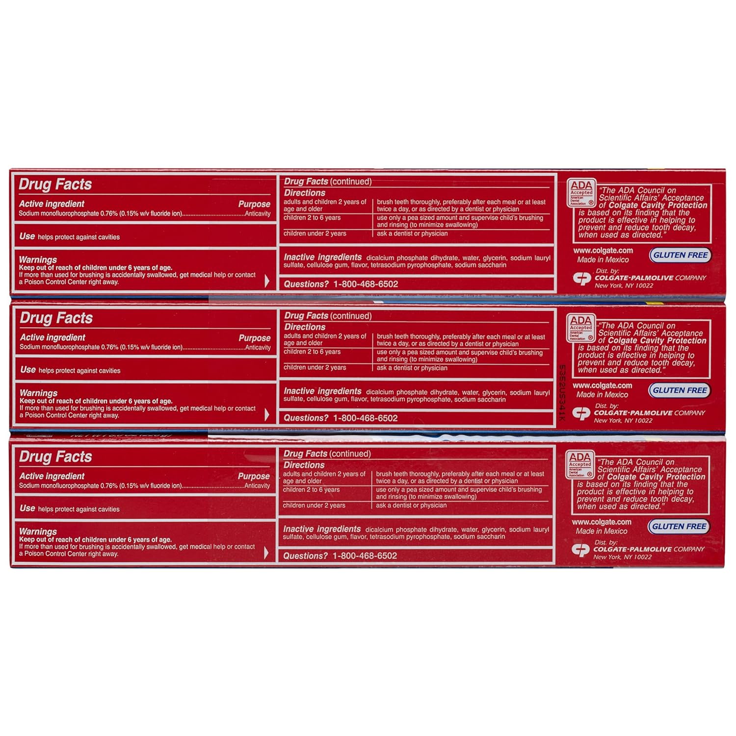 paste (tube) form for familiar, easy squeeze dispensing