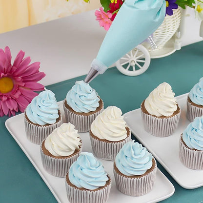 Pastry Bags and Tips Combo – Secure-Grip Frosting Kit for Safe Home Baking, Textured Non-Slip Bags