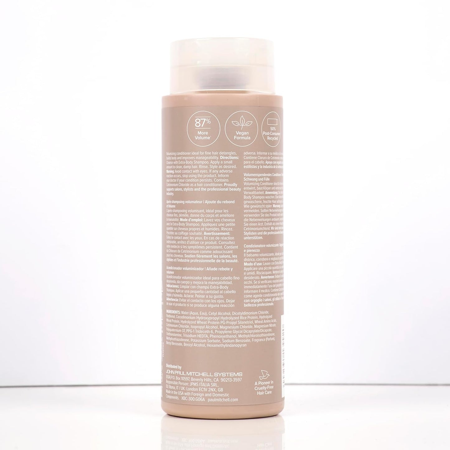 Paul Mitchell Extra-Body Conditioner for Fine Hair – Mindful Bath Time Essential with Apple Aromatherapy