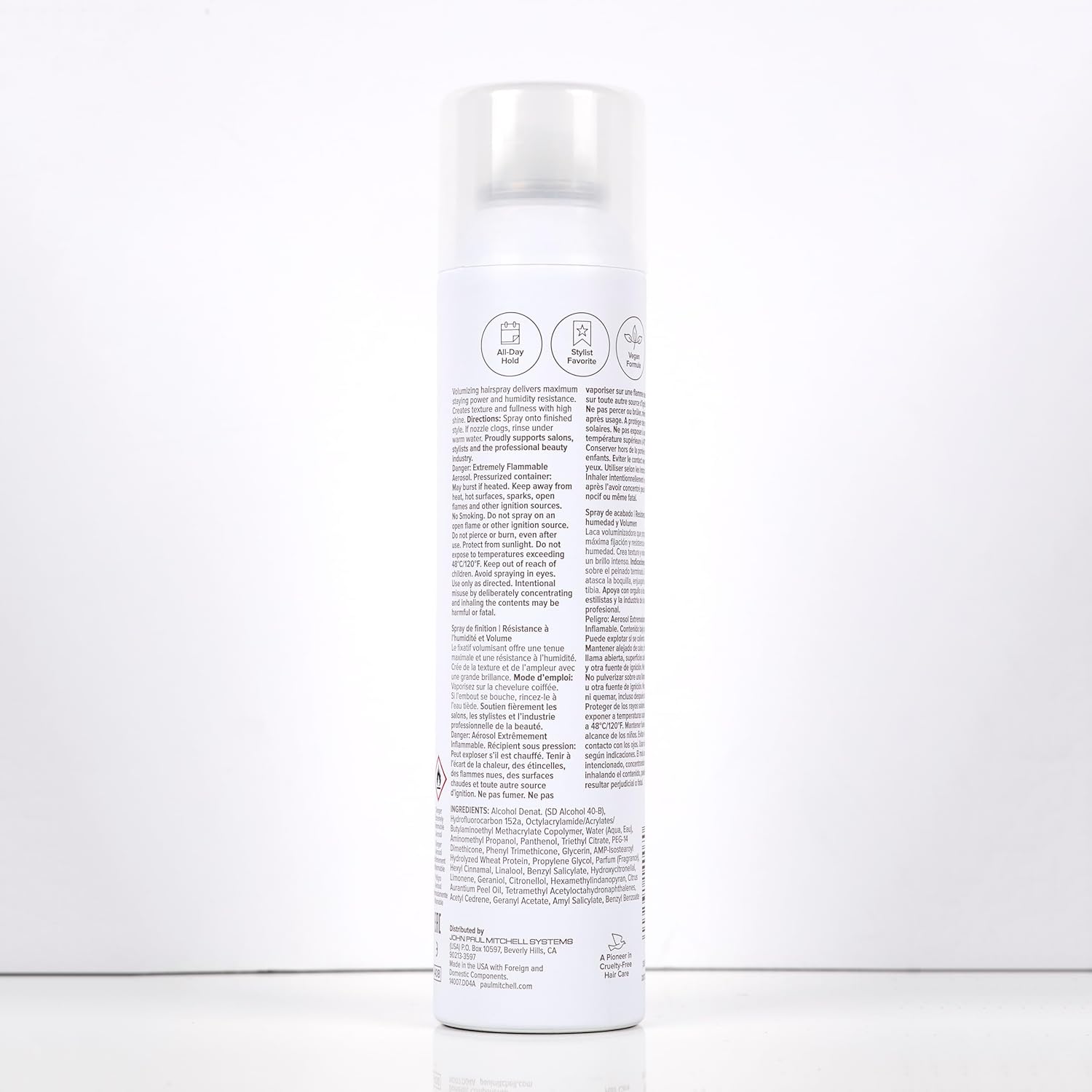 Paul Mitchell Extra-Body Firm Hairspray – Thoughtful Birthday Gift for Her, Volumizing Salon Hold for Fine Hair, 9.5 oz